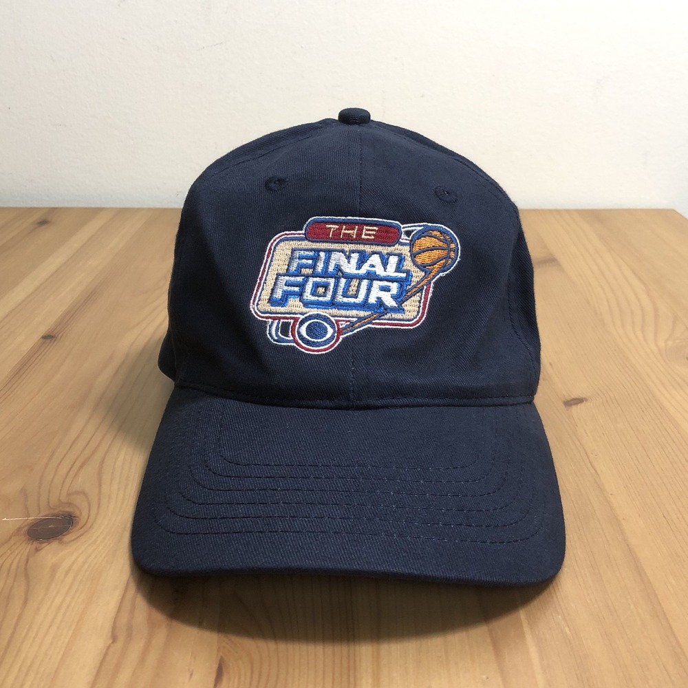 The Final Four CBS AMC Columbia Strapback Hat Cap One Size Navy Basketball NCAA